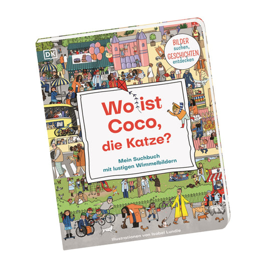 Wimmelbuch - Wo ist Coco, die Katze?